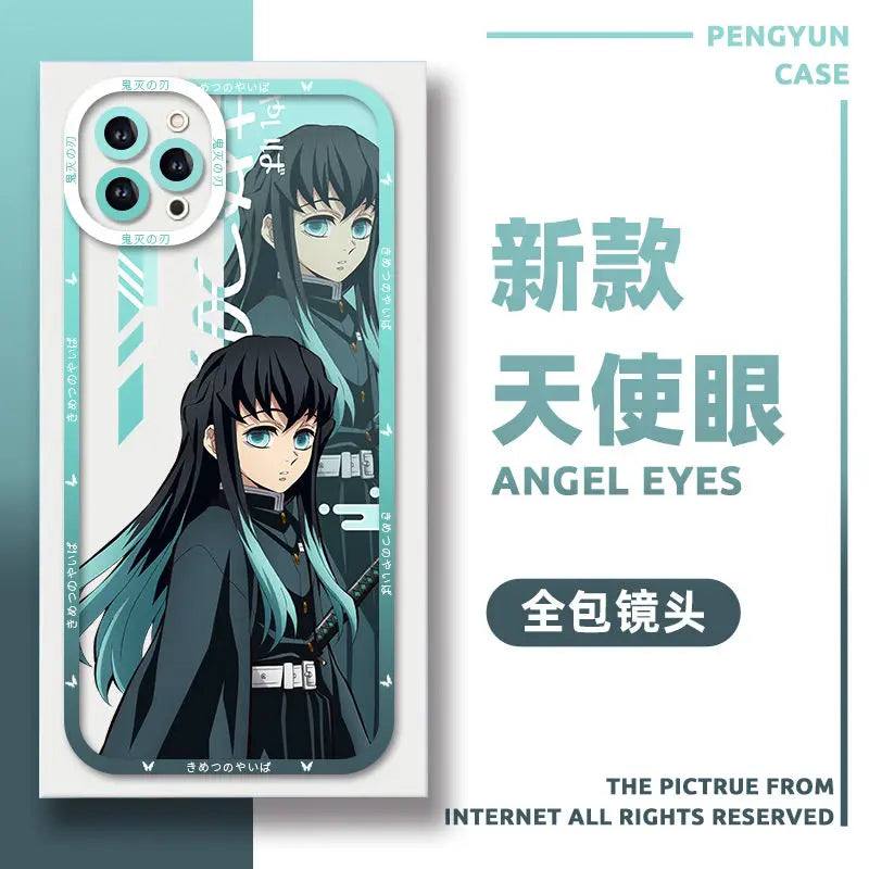 可愛いカップル用鬼滅の刃スマホケースTM