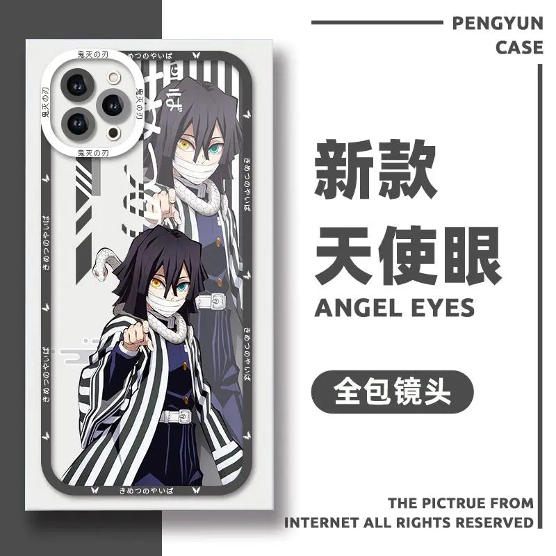 可愛いカップル用鬼滅の刃スマホケースTM