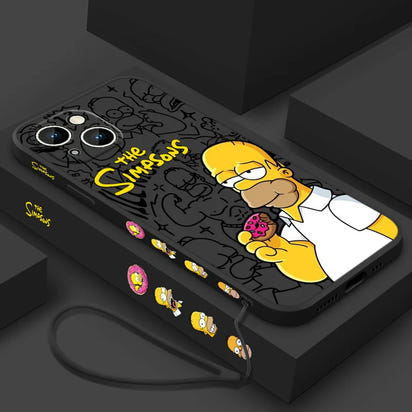 ディズニー・シンプソンズ プレミアムスマホケースTM