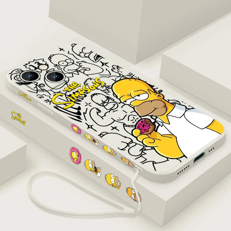 ディズニー・シンプソンズ プレミアムスマホケースTM