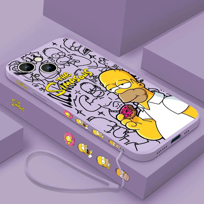 ディズニー・シンプソンズ プレミアムスマホケースTM