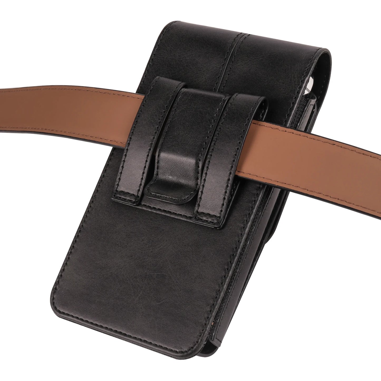 クラシックレザー ワイヤレスウエストバッグTM