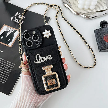 プレミアムレザー・クロスボディフォンケースTM