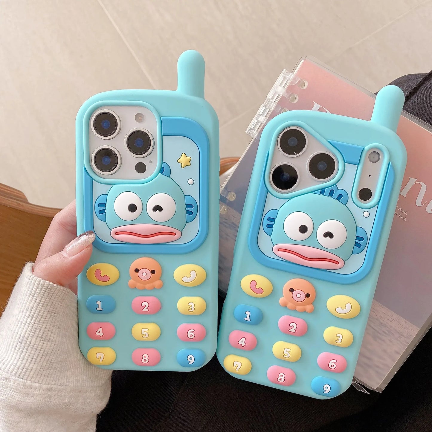 ユニークな魚デザインのiPhoneケースTM