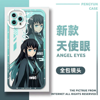 可愛いカップル用鬼滅の刃スマホケースTM