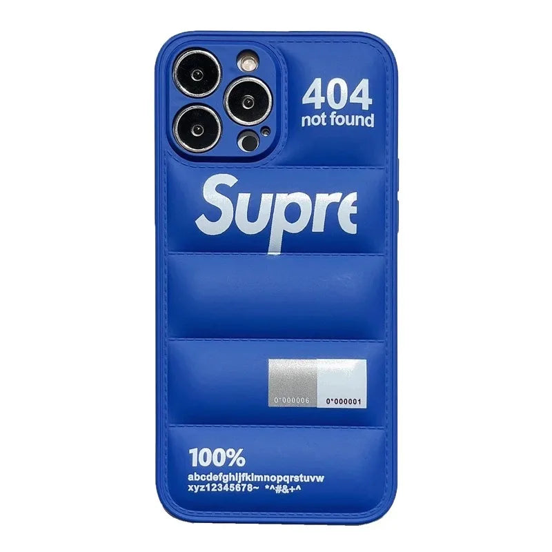 ファッショナブルダウンジャケットスマホケースTM