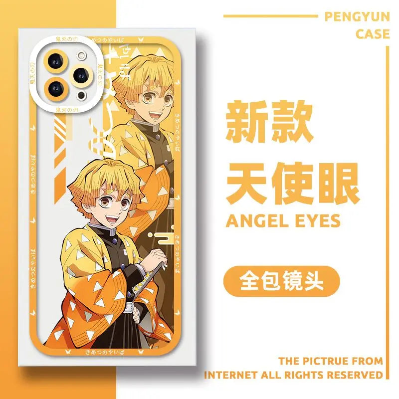 可愛いカップル用鬼滅の刃スマホケースTM