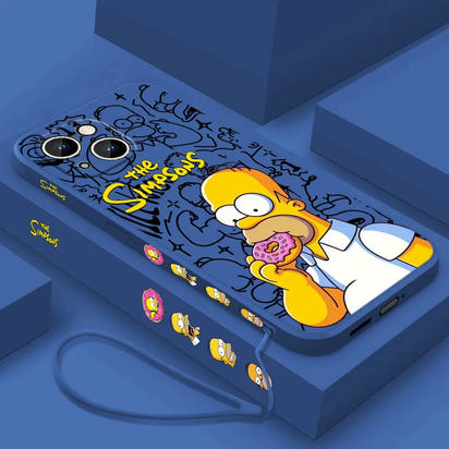 ディズニー・シンプソンズ プレミアムスマホケースTM