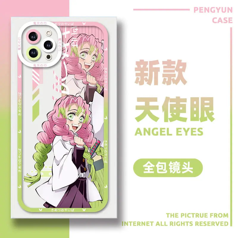 可愛いカップル用鬼滅の刃スマホケースTM