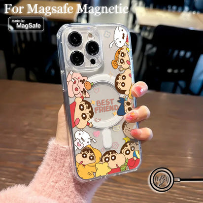 アニメクレヨン・シンちゃんマグセーフ電話ケースTM