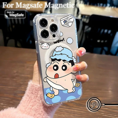 アニメクレヨン・シンちゃんマグセーフ電話ケースTM