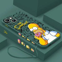 ディズニー・シンプソンズ プレミアムスマホケースTM