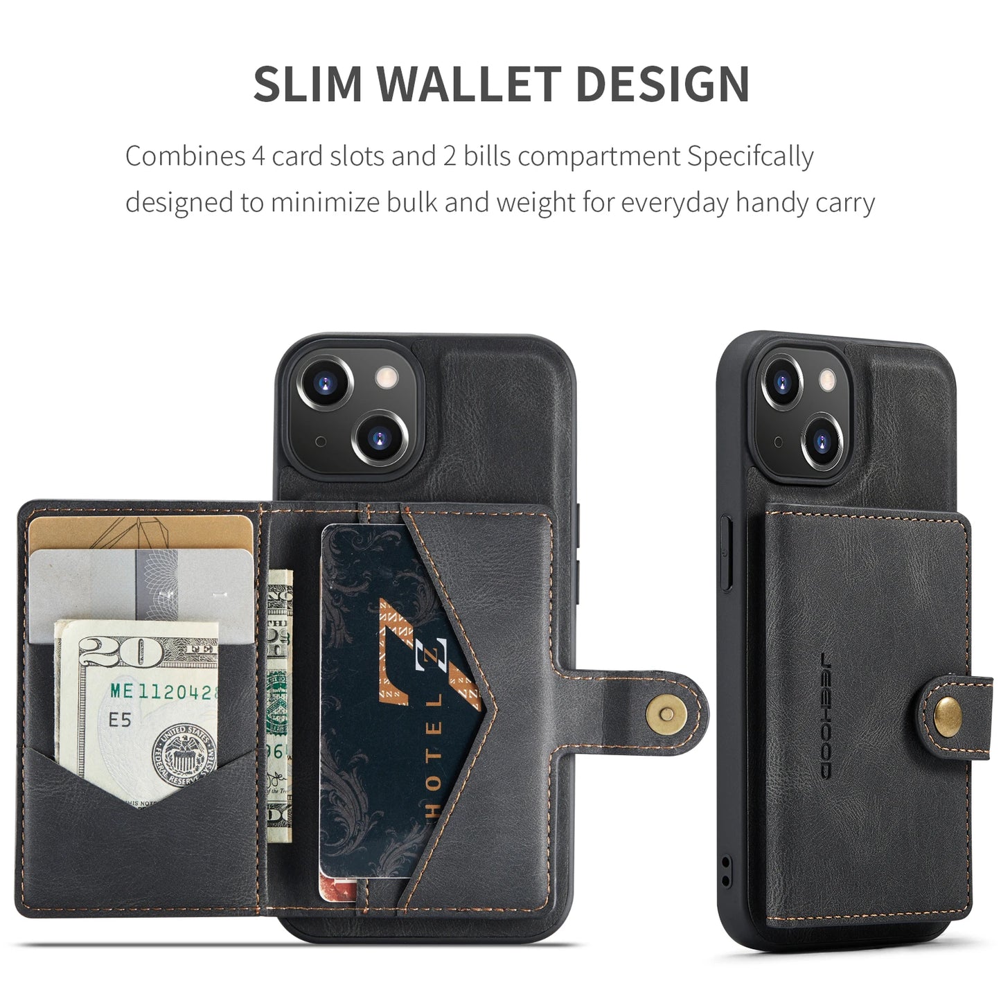 プレミアムレザー 脱着式スマートフォンケースTM