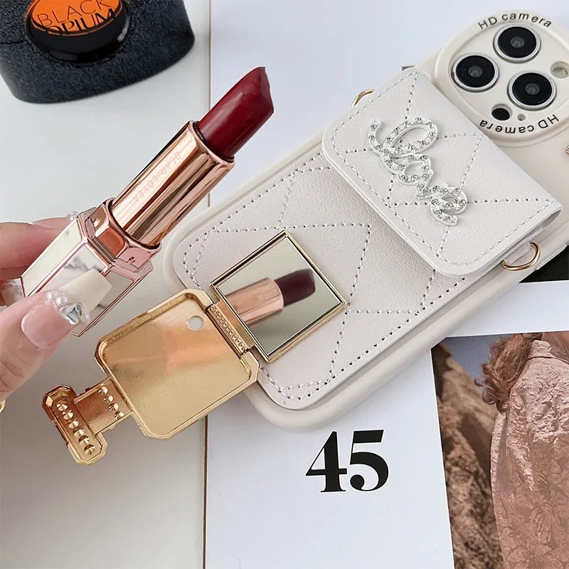 プレミアムレザー・クロスボディフォンケースTM