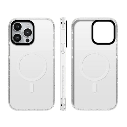 オレンジピンクブラックホワイト マグセーフクリアフォンケース™