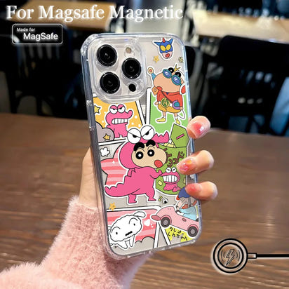 アニメクレヨン・シンちゃんマグセーフ電話ケースTM