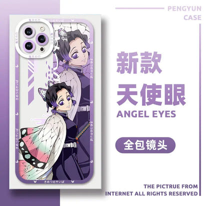 可愛いカップル用鬼滅の刃スマホケースTM