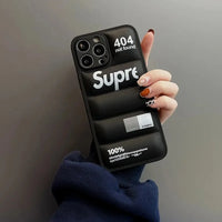 ファッショナブルダウンジャケットスマホケースTM