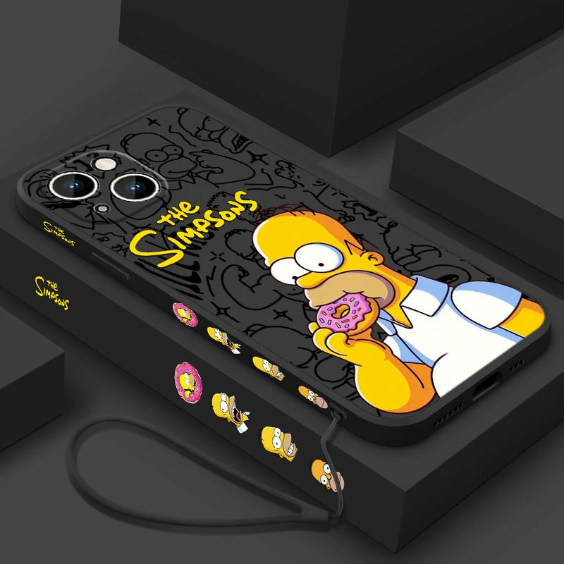 ディズニー・シンプソンズ プレミアムスマホケースTM