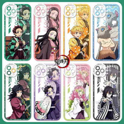 可愛いカップル用鬼滅の刃スマホケースTM