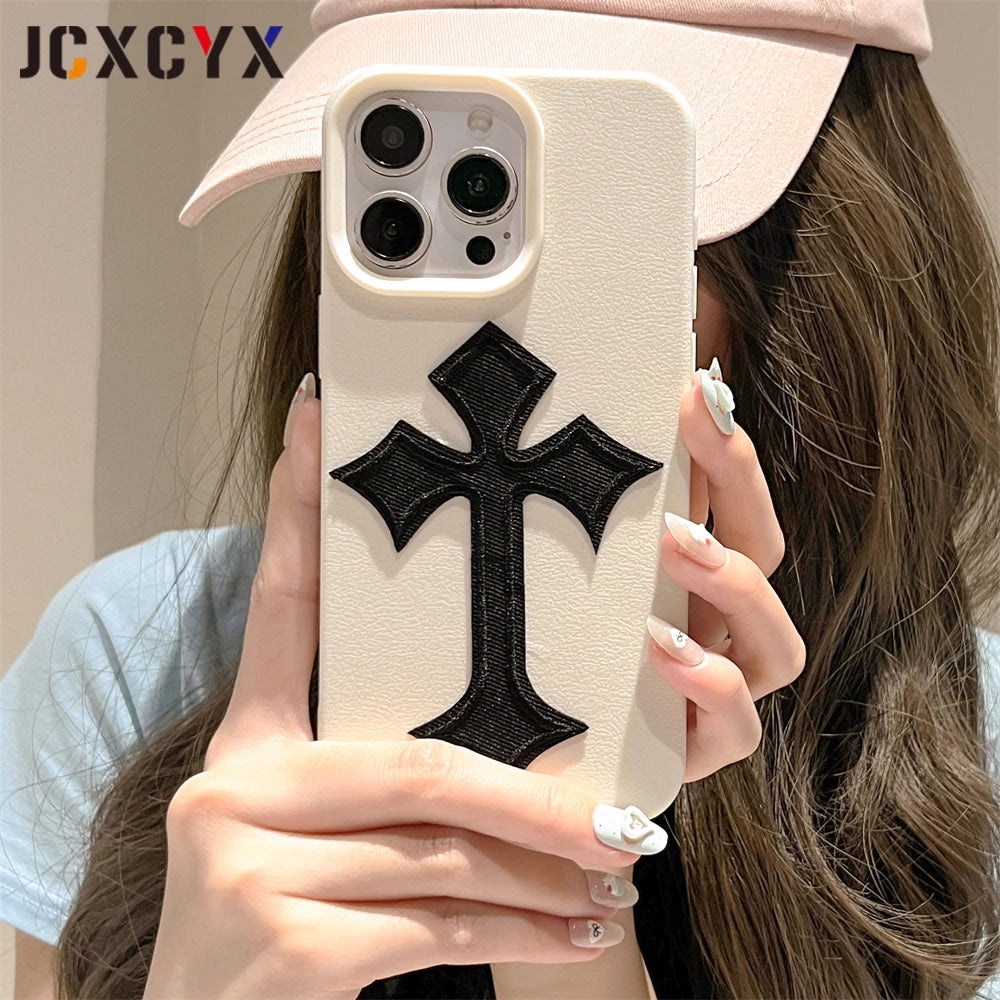 レトロファッションシリコンiPhoneケースTM