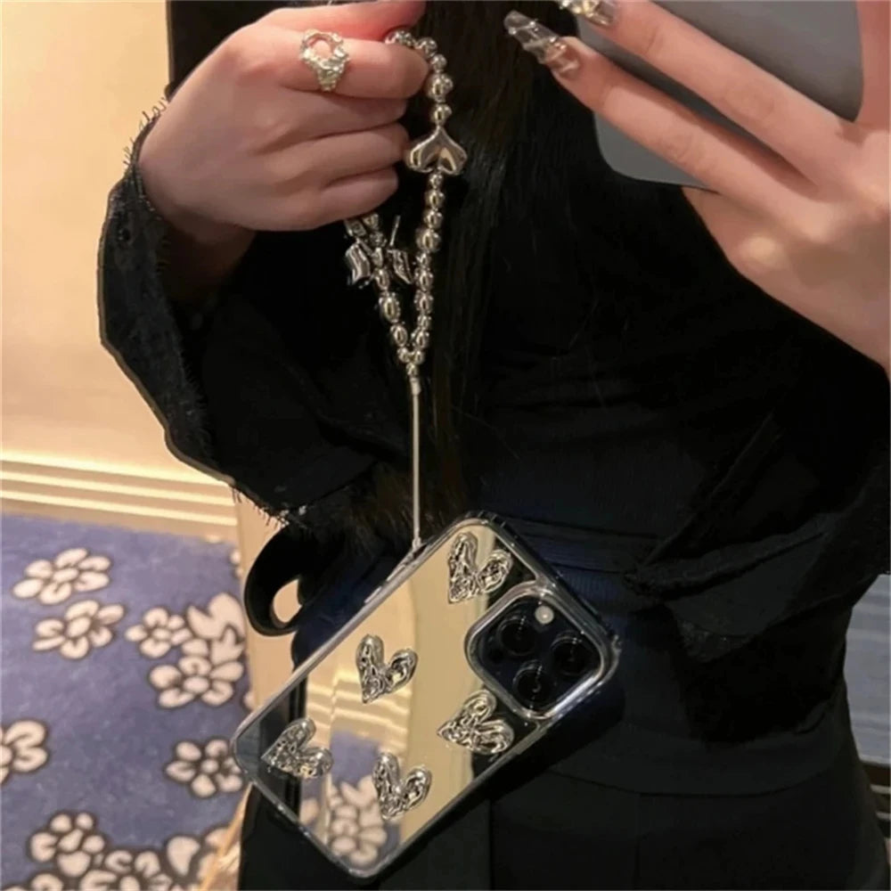 スタイリッシュ3DハートブレスレットケースTM