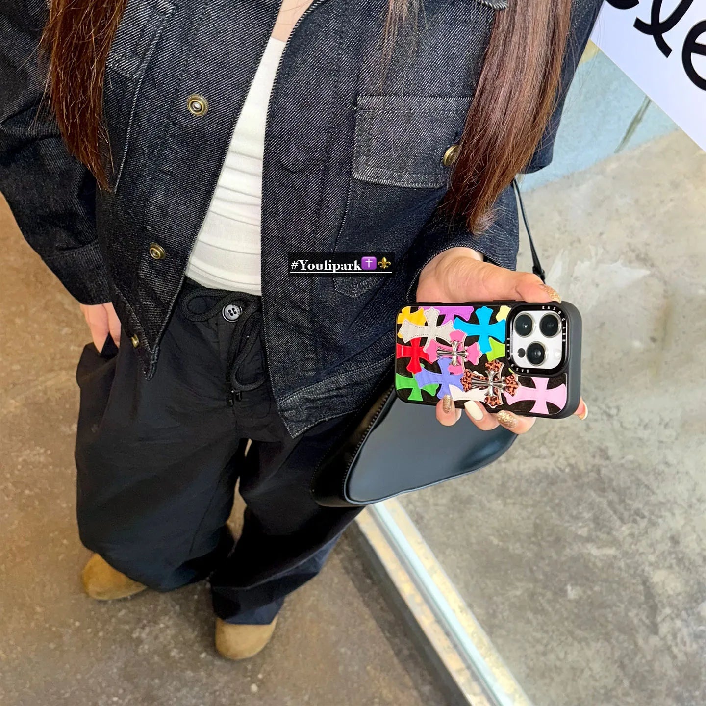 プレミアム 3D レザー テクスチャー ケースTM