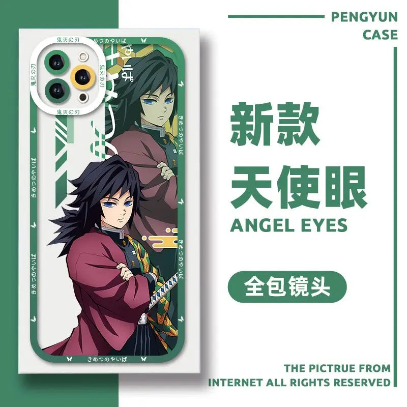 可愛いカップル用鬼滅の刃スマホケースTM