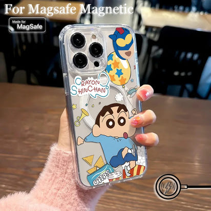 アニメクレヨン・シンちゃんマグセーフ電話ケースTM