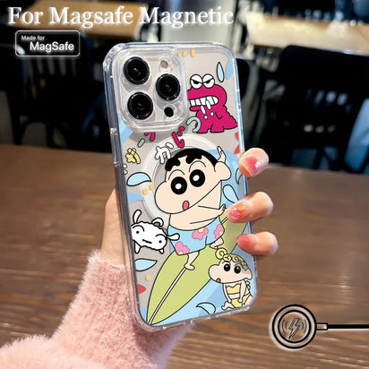 アニメクレヨン・シンちゃんマグセーフ電話ケースTM