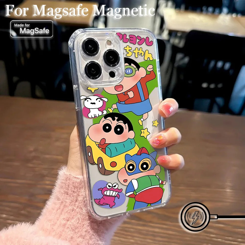 アニメクレヨン・シンちゃんマグセーフ電話ケースTM