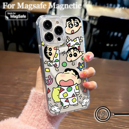 アニメクレヨン・シンちゃんマグセーフ電話ケースTM